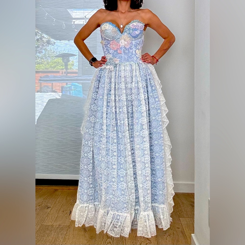 Magnificent, vintage, eco-friendly gown/ dress